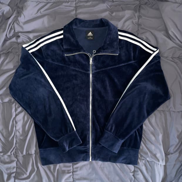 희귀💎)아디다스 벨벳 져지