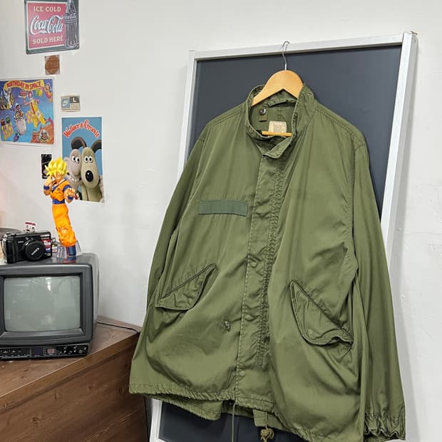 밀리터리 USA 오리지널 70s M-65 피쉬테일 야상 파카