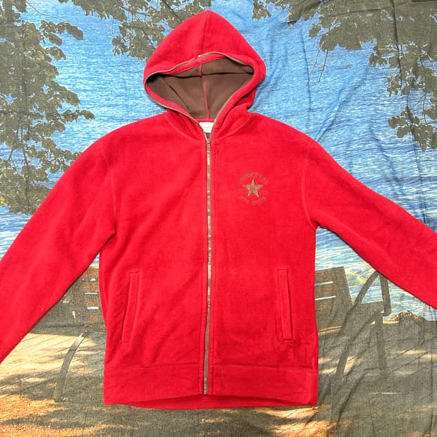 Converse Fleece Zip-Up Hoodie