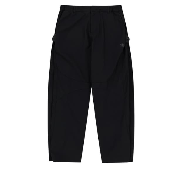 산산기어 사이드 스냅 팬츠 블랙 25fw