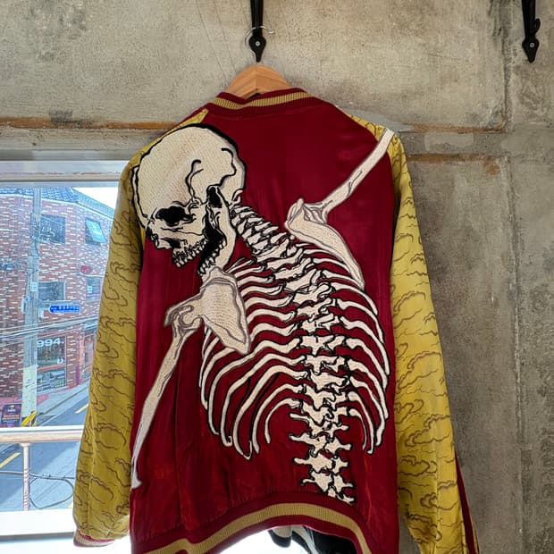 Japanese Vintage skull 스카쟌 대장급