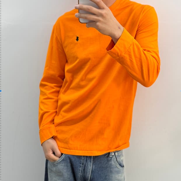 빈티지 폴로랄프로렌 긴팔티셔츠 