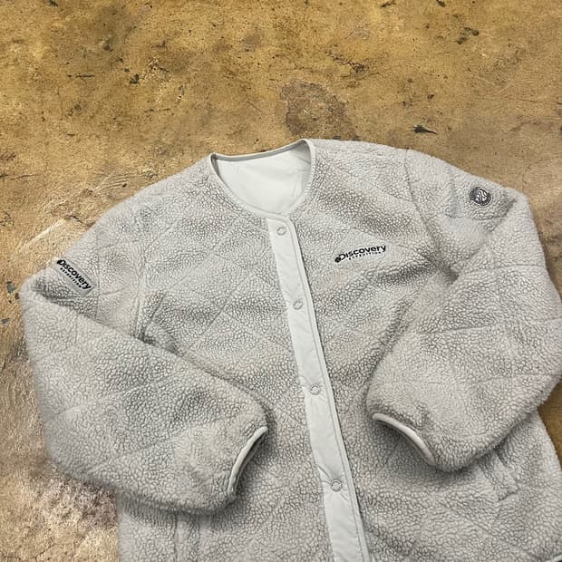 [ 정품/95 ] 디스커버리 익스페디션 리버시블 퀼팅 플리스 자켓 b16