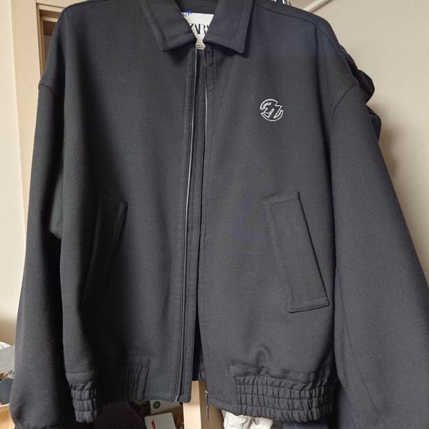 [M] 아더에러 자라 블랙 봄버 자켓 블루종