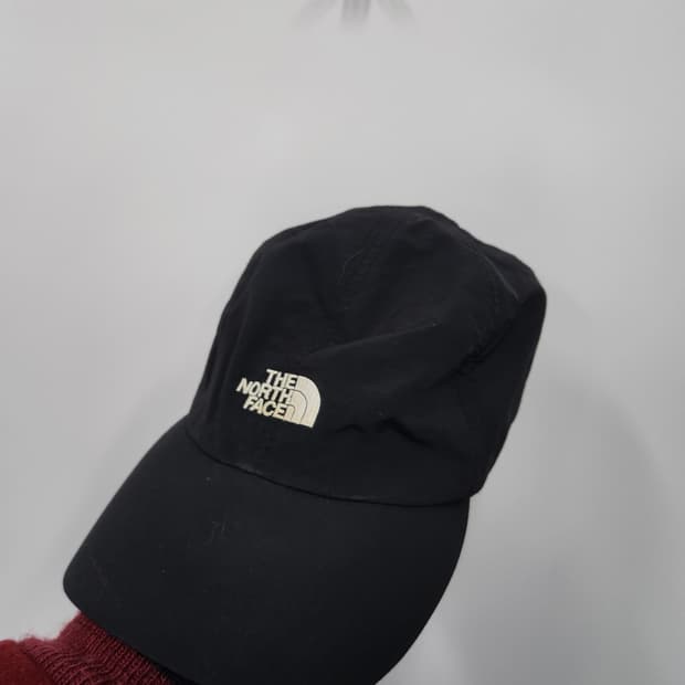 노스페이스 로고 블랙 캡