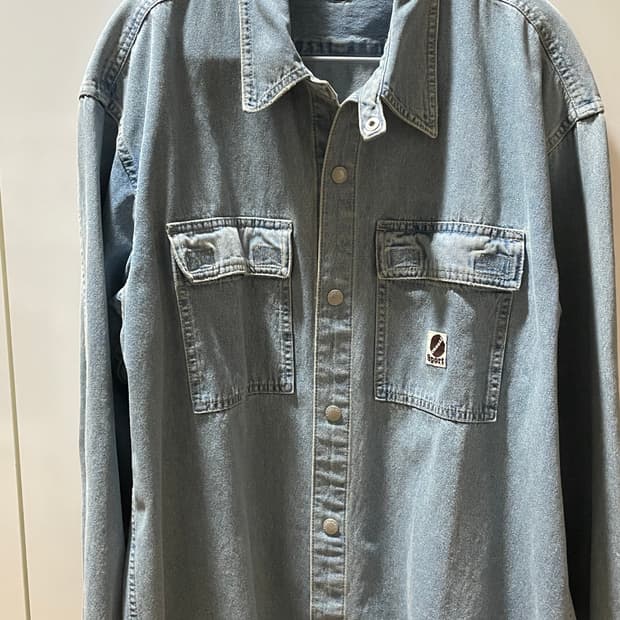 헤리티지플로스 denim field shirt 판매합니다.