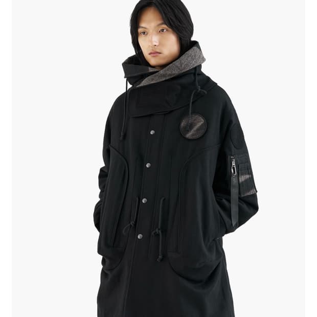 지용킴 25aw 알파 콜라보 피쉬테일