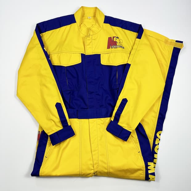 JPN 재팬빈티지 마쯔모토 프린팅 점프수트 L