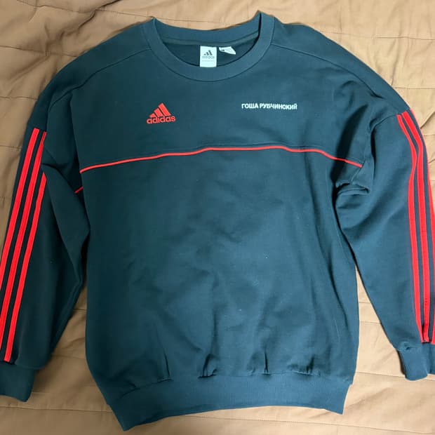 고샤x아디다스 검빨 (us L사이즈)