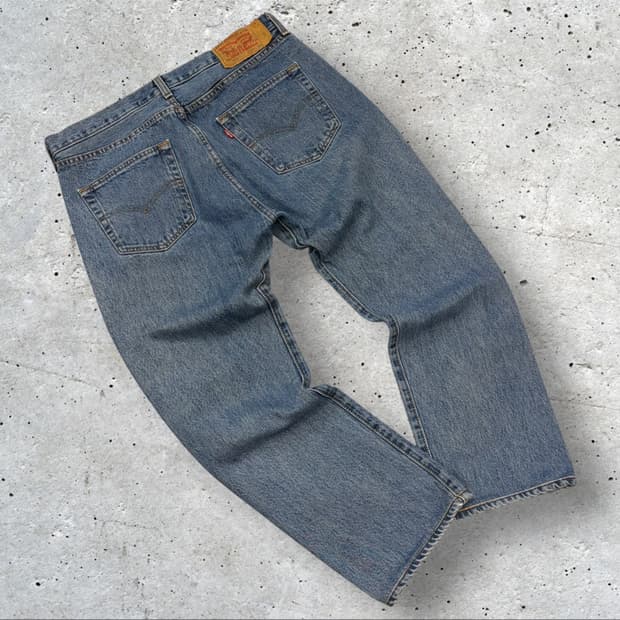 [34x30] 리바이스 501 데님 청바지 팬츠 C855