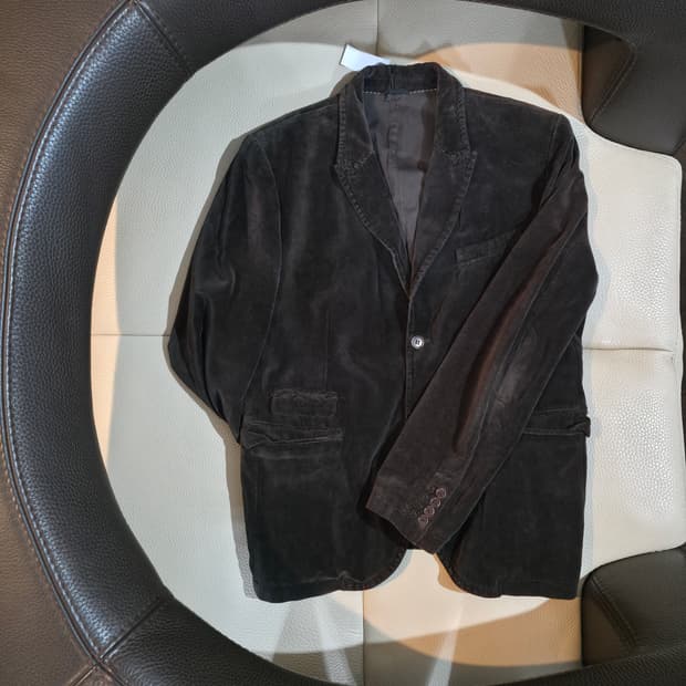 00s neil barrett velvet jacket