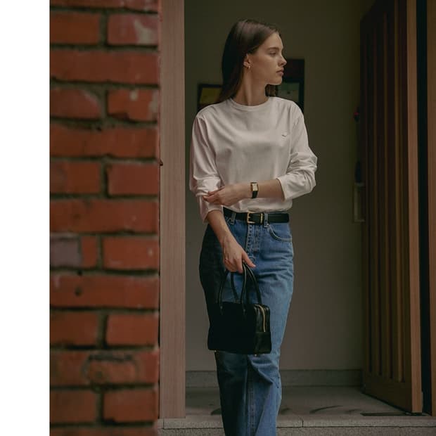 [새상품] 틸아이다이 실켓 코튼 롱슬리브 s