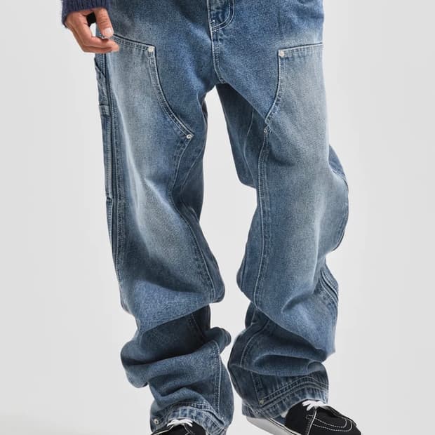 엑스트라오디너리 더블 니 데님