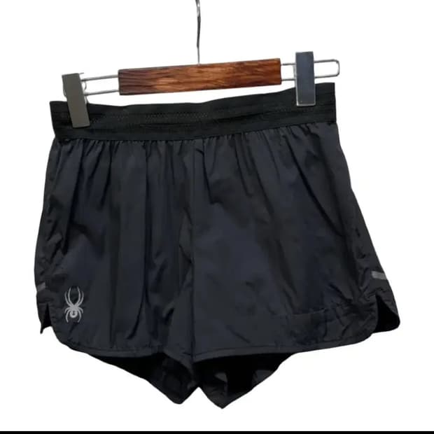 스파이더 블랙 반바지