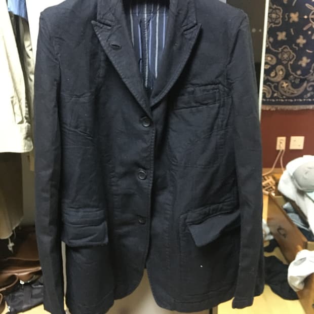 꼼데가르송 옴므 리버서블  자켓