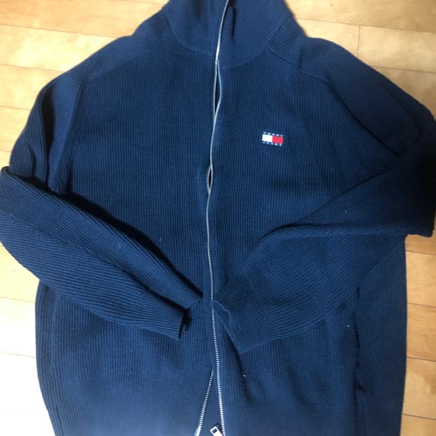 Tommy jeans 니트집업