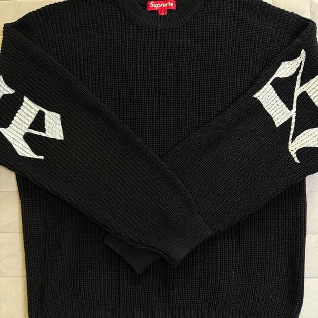 슈프림 올드스쿨 스웨터 