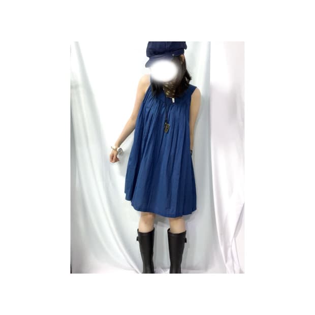 Zucca。주카 튜닉 슬리브리스 원피스