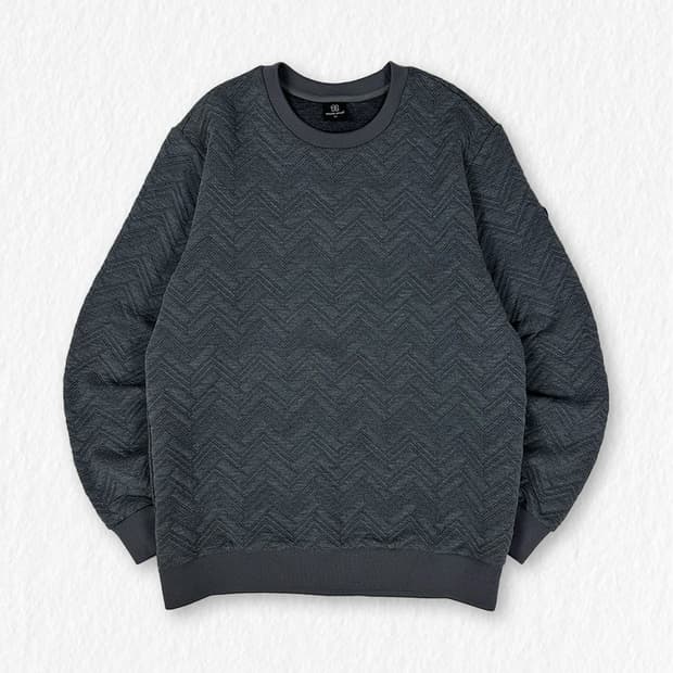 코오롱스포츠 패턴 맨투맨