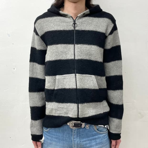 Beams Stripe Grey Jacket 