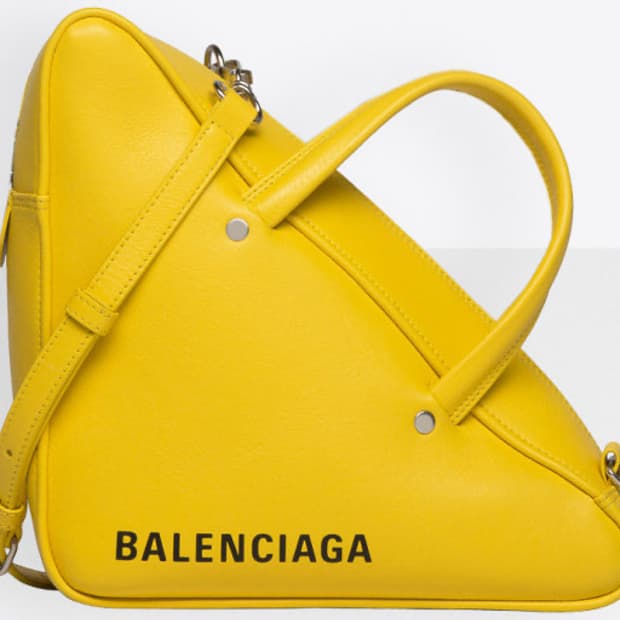 발렌시아가 트라이앵글 더플백