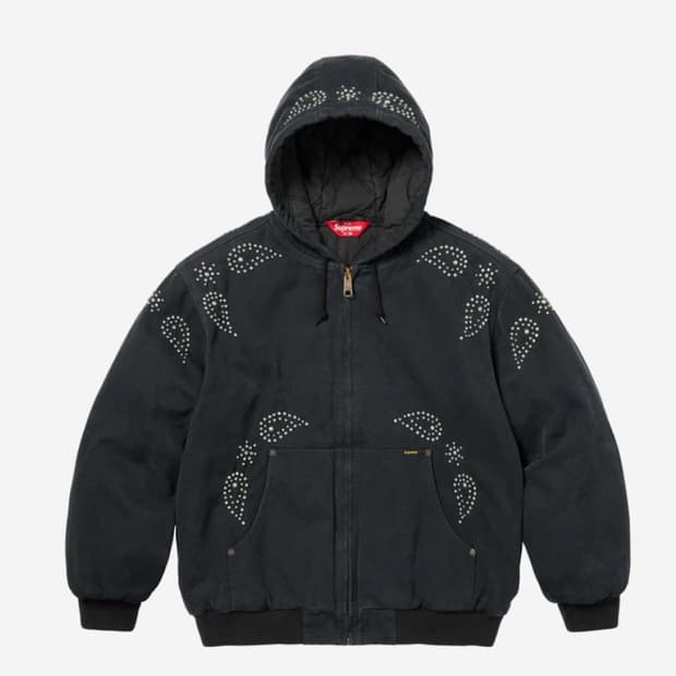 슈프림 페이즐리 워크자켓 L사이즈 팔아요