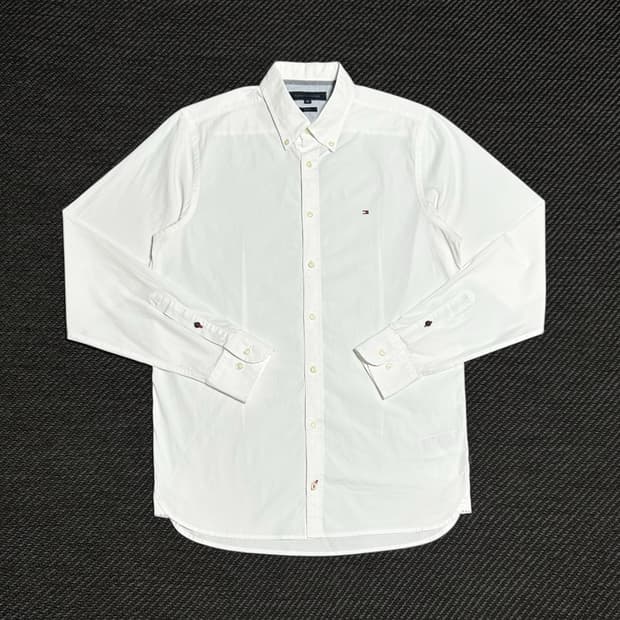 [M] Tommy 타미힐피거 화이트 드레스 셔츠