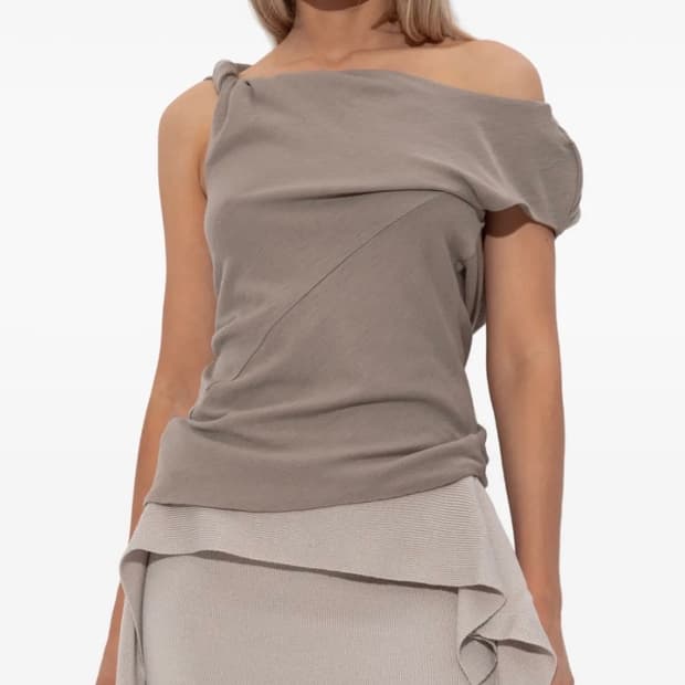 entire studios 엔타이어 스튜디오 드레이프 울 탑