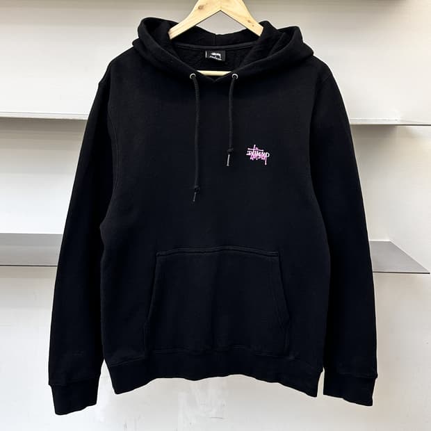 스투시 도쿄 스탁 로고 후드티