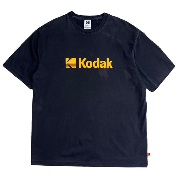 KODAK APPAREL 빅로고 반팔 티셔츠 2XL