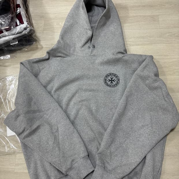 [2] 펀치드렁크파티즈 후드티 그레이