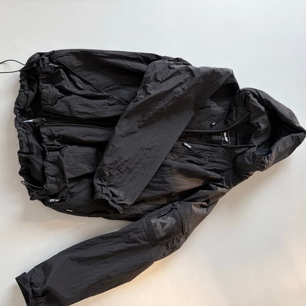 팔라스 크립스탑 그리드 자켓 블랙 L 팔아요