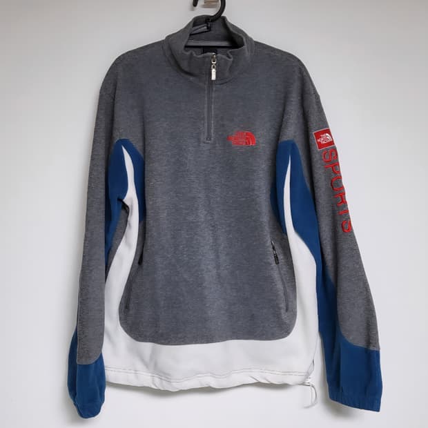 노스페이스 후리스 플리스 반집업 아노락