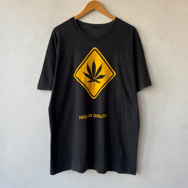 90s High Air Quality Weed 티셔츠