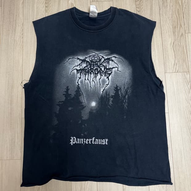 빈티지 다그 트론 티셔츠 dark throne