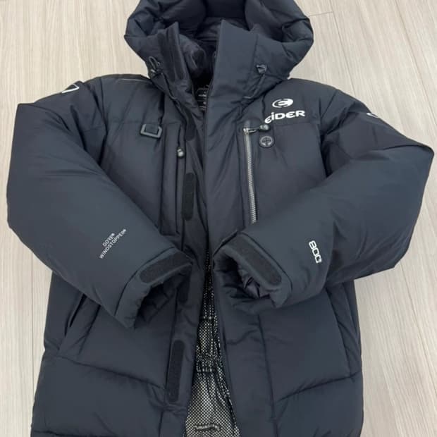 아이더 캄피로S 고어WS 구스다운 블랙 M