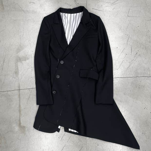 Monse Asymmetrical Hemline Coat (s)