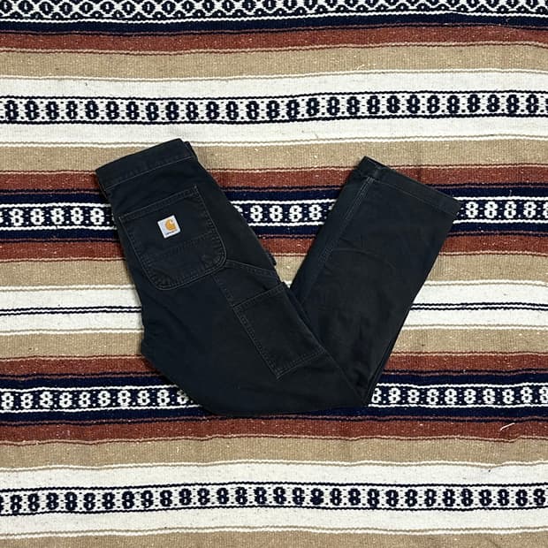 [칼하트] •Carhartt Carpenter Pants B324-BLK
