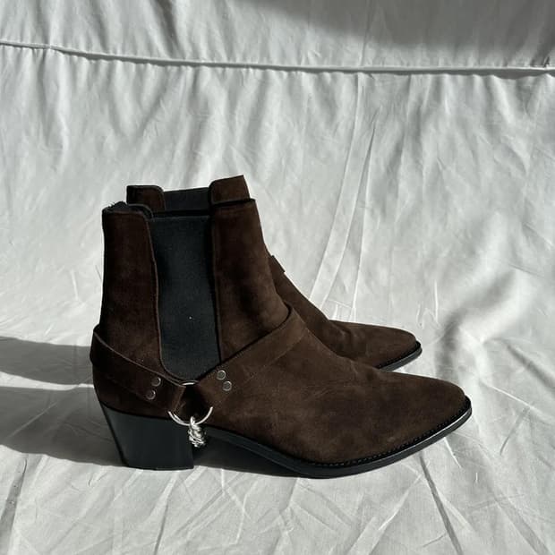 셀린느 스웨이드 부츠 