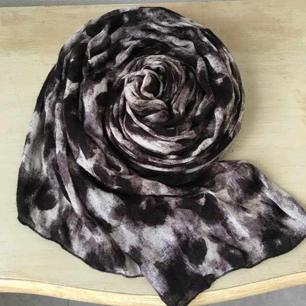pattern point scarf