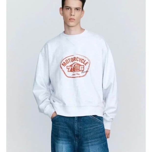 호이테 HEUTE Het Ride 스웨트셔츠 M.Grey