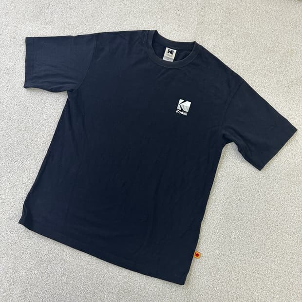 M 코닥 블랙 반팔 티셔츠 0320D