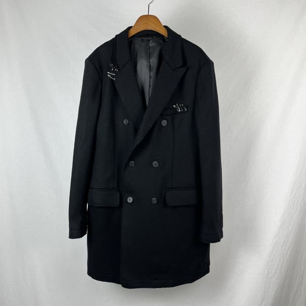 BENETTON 울 혼방 테일러드 코트 