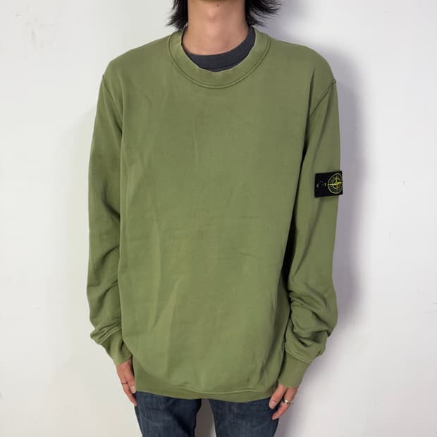 스톤아일랜드 크루넥 스웨트셔츠 2XL 