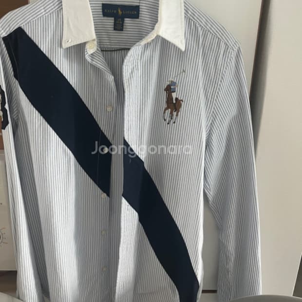 폴로 랄프로렌 빅포니 로고 스트라이프 셔츠