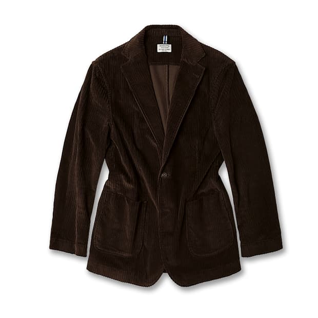 바구따 [Bagutta] 이태리 다크 브라운 코듀로이 스포츠 자켓