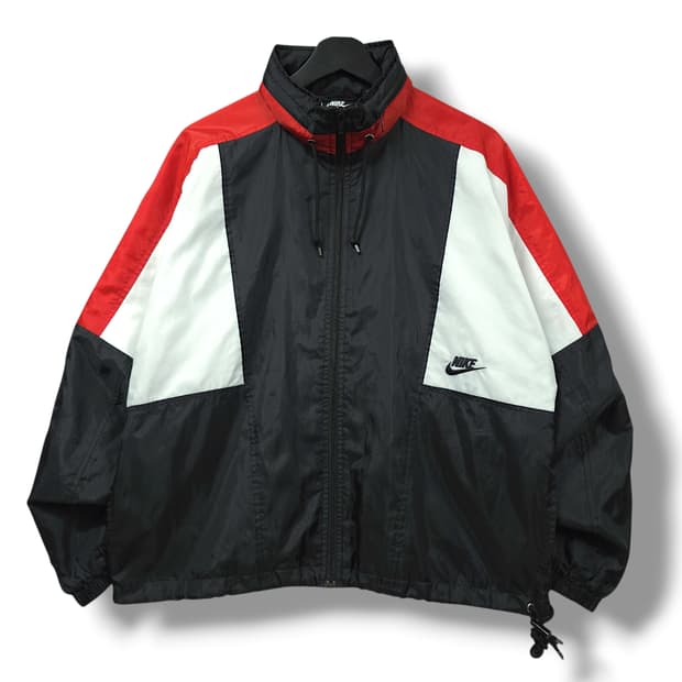 [M] 나이키 컬러블록 89리이슈 우븐 후드 바람막이