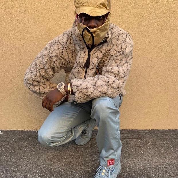 Yeezy season 7 desert boot house blue 43