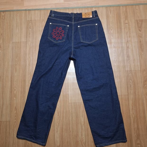 9999아카이브 Linking Wide Denim Pants 데님