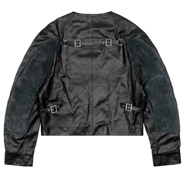 구매) erd 프렌치 레더자켓